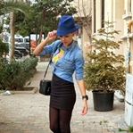 BLUE HAT