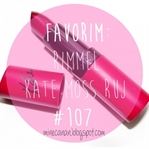 Favorim: Rimmel Kate Moss Ruj #107