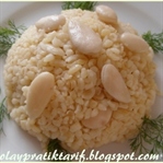 Bademli Bulgur Pilavı Tarifi