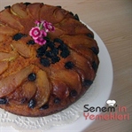 KARAMELİZE ARMUTLU ZENCEFİLLİ KEK