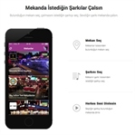 Oturduğunuz mekanda çalan parçayı siz belirleyin!