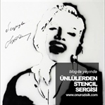 ÜNLÜLERDEN STENCIL SERGİSİ!