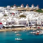 Gecenin gündüze karıştığı güzeller güzeli Mikonos