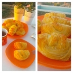 HAZIR YUFKADAN BÜZGÜLÜ MİDYE BÖREK