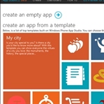 Windows Phone App Studio İlk Bakış ve İlk Uygulama