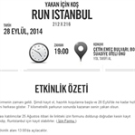 Nike Run İstanbul 2014 Koşusu