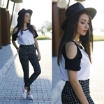 Black and White