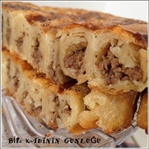 Kıymalı Kuş Üzümlü Elde Açma Börek Tarifi