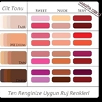 Ten Rengine Göre Ruj Rengi Seçimi