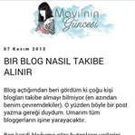 Bir Blog Nasıl Takibe Alınır