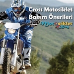 Cross Motor Bakım Önerileri