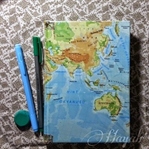 Dünya'yı Defterime Kap Yaptım/Kendin Yap (DIY)