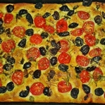 Focaccia Ekmeği (pizza ekmek)
