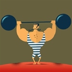 Mr. Muscle kısa sürede oynanan keyifli oyun