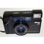 Analog bas çek fotograf makinesi Nikon L35AD2