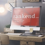 Gerçekçi iMac Mockup
