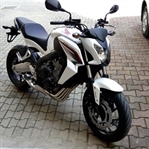Karşınızda Beyaz Meleğim Honda CB650F
