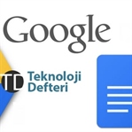 Google Dökümanlar'da Kelime Sayısı Bulmak