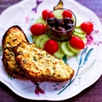 Kahvaltılık Ekmek Üstü Lorlu Yumurta