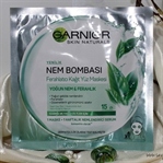 Garnier Nem Bombası Ferahlatıcı Kağıt Yüz Maskesi