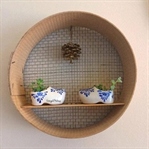 DIY- Dekoratif Duvar Rafı "Kalburaf"