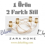 Zara Home - 1 Ürün 2 Farklı Stil