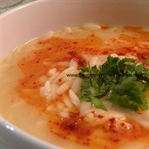 Soslu Arpa Şehriye Çorbası