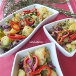 Soslu Patates Salatası