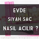 Evde Siyah Saç Nasıl Açılır?