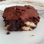 Beyaz Çikolatalı Browni