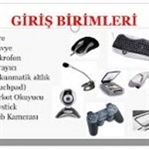 Giriş Birimleri Ve Çıkış Birimleri