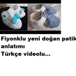 FİYONKLU PATİK YAPIMI VİDEOLU