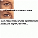 GÖZ ÇEVRESİNDEKİ ÇİZGİLERDEN KURTULMAK