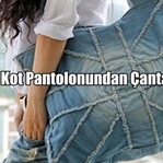 Kot Pantolonundan Çanta Yapmak