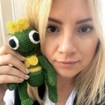 Amigurumi Kurbağa Prens Şablaonu