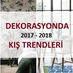 Dekorasyonda 2017 - 2018 Kış Trendleri