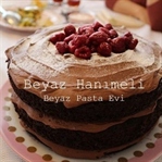 Frambuazlı, çikolatalı pasta