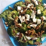 Cevizli Peynirli Brokoli Salatası
