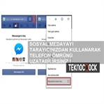 Android Tarayıcıdan Facebook Kullanımı