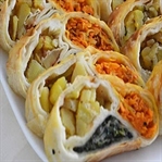 3 Renkli Rulo Börek Tarifi