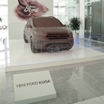 Çikolata Heykelli Ford Kuga Ankara Congresium'da!