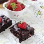 Çilekli Brownie
