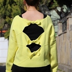 Neon Sarı Sweatshirt