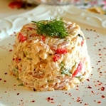 Tavuklu Arpa Şehriye Salatası Tarifi