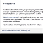 Facebook Kalıcı Hesap Silme (Resimli Anlatım)
