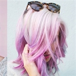 Pastel Rengi Saç Modelleri