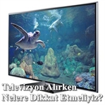 Televizyon Alırken Nelere Dikkat Etmeliyiz?