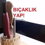 Teneke Kutudan Kalemlik ve Bıçaklık Yapımı