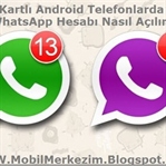 Çift SIM Kartlı Telefonda Çift Whatsapp Kullanımı