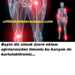 DİZ VE EKLEM AĞRILARI İÇİN TARİF